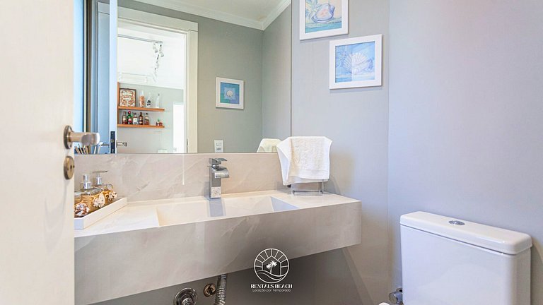 Cobertura Duplex exclusiva | Piscina | 200m do mar