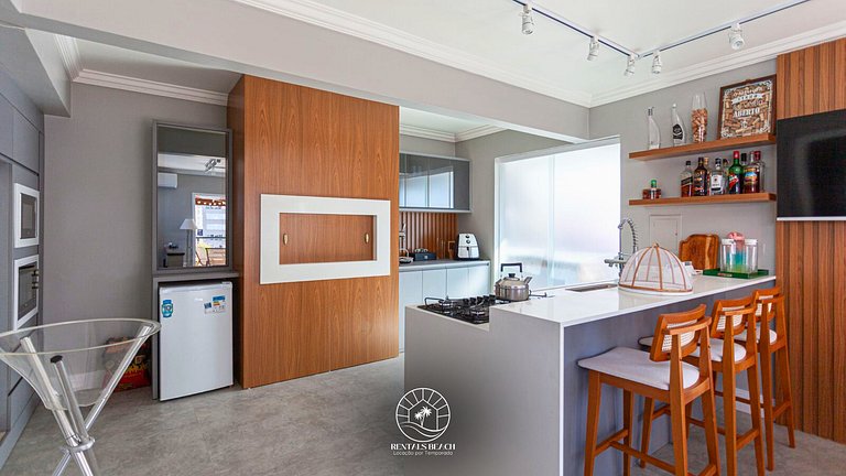 Cobertura Duplex exclusiva | Piscina | 200m do mar