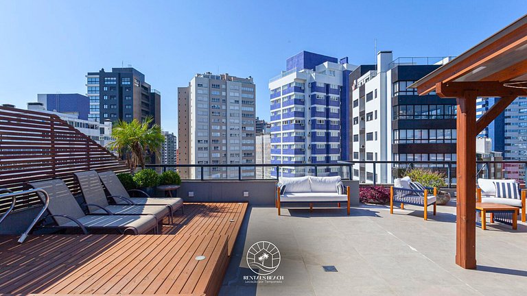 Cobertura Duplex exclusiva | Piscina | 200m do mar