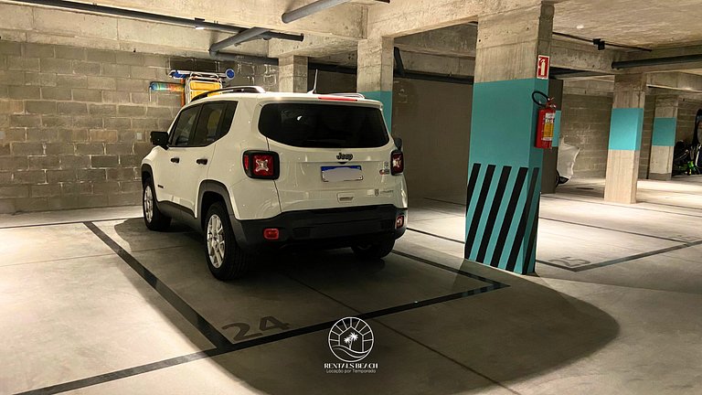 Studio 150m do mar | Ar | Piscina | Aceita Pet