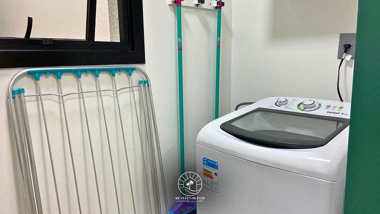 Studio 150m do mar | Ar | Piscina | Aceita Pet