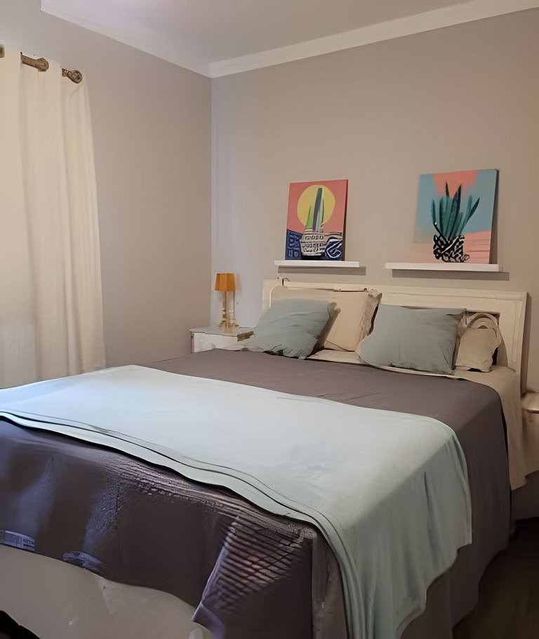 Lindo apartamento perto da praia | 6x SEM JUROS