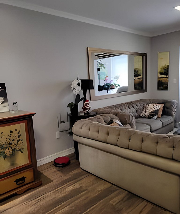 Lindo apartamento perto da praia | 6x SEM JUROS