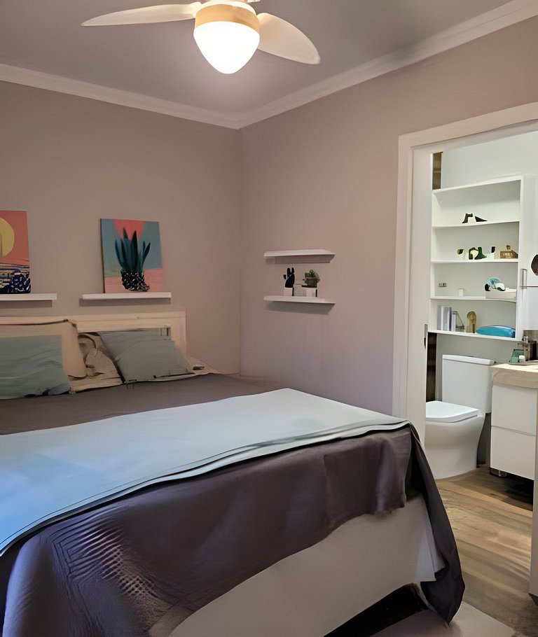 Lindo apartamento perto da praia | 6x SEM JUROS