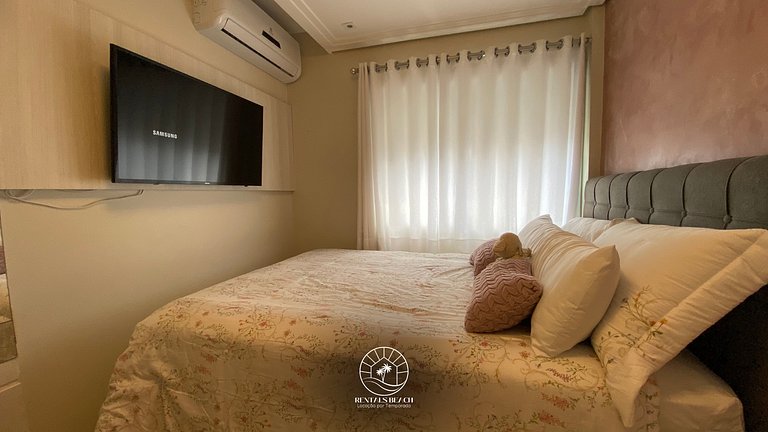 Cobertura exclusiva de frente para o mar