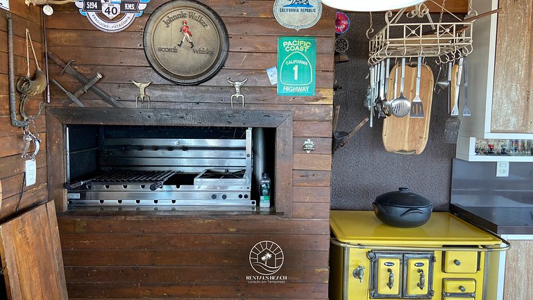 Cobertura exclusiva de frente para o mar