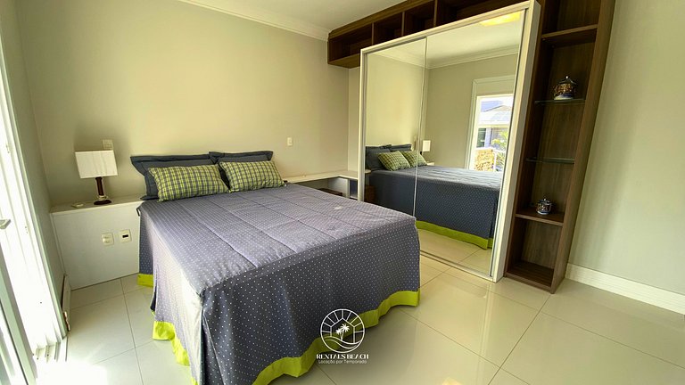 Casa Condomínio 5 suítes com piscina a 350m do mar