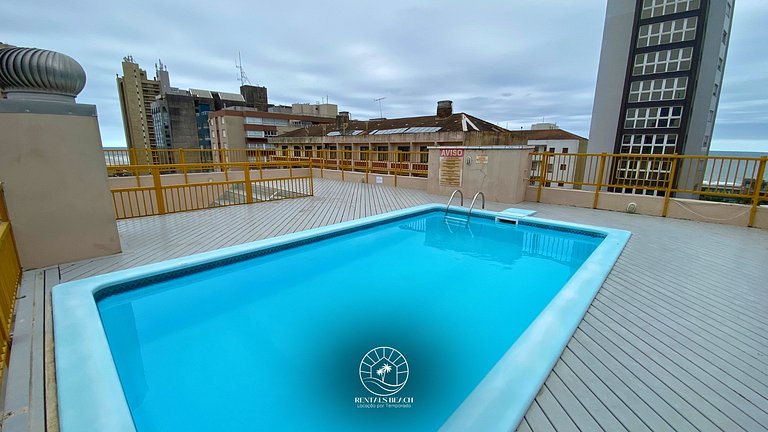 Apto de verão com piscina a 200mts do mar Torres