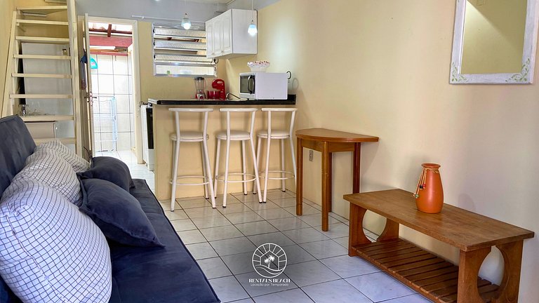 Sobrado aconchegante próximo do mar