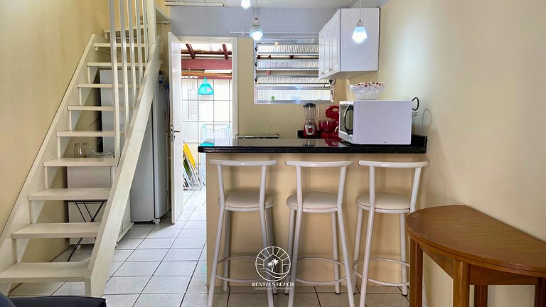 Sobrado aconchegante próximo do mar