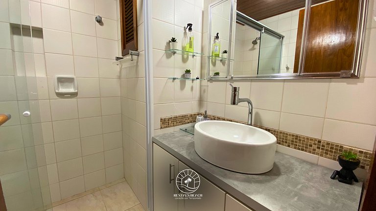 Conforto e segurança a 300m do mar - Quatro Praças