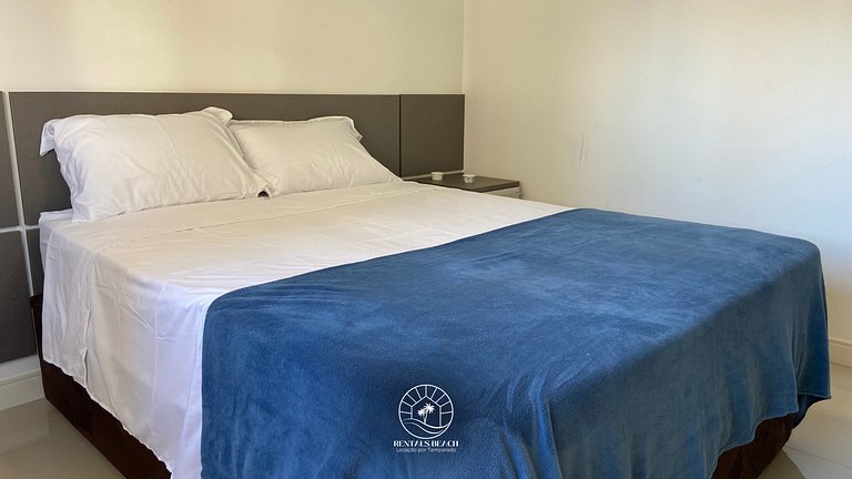 Apto sofisticado a 300m do mar – Quatro Praças