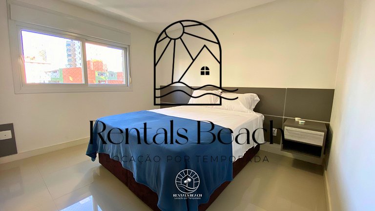 Apto 2 Quartos a 300m do Mar em Torres | Rentals Beach
