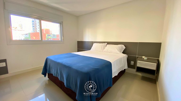 Apto sofisticado a 300m do mar – Quatro Praças