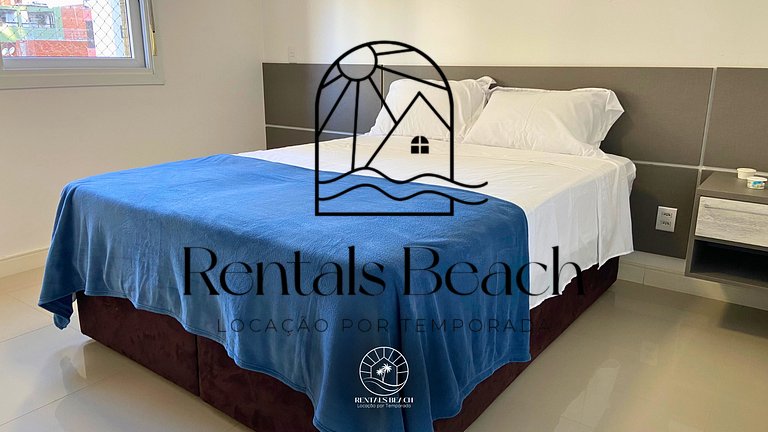 Apto 2 Quartos a 300m do Mar em Torres | Rentals Beach