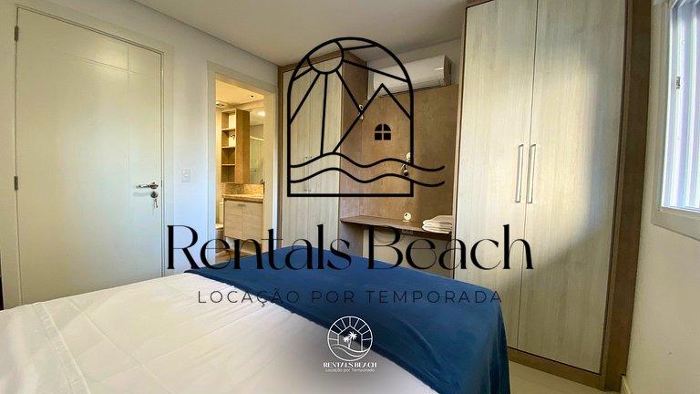Apto 2 Quartos a 300m do Mar em Torres | Rentals Beach