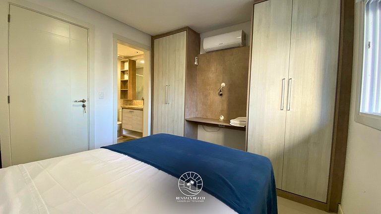 Apto sofisticado a 300m do mar – Quatro Praças