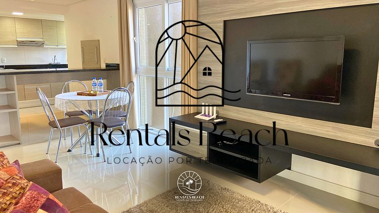 Apto 2 Quartos a 300m do Mar em Torres | Rentals Beach