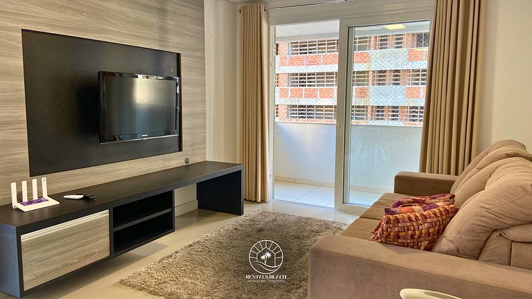 Apto sofisticado a 300m do mar – Quatro Praças