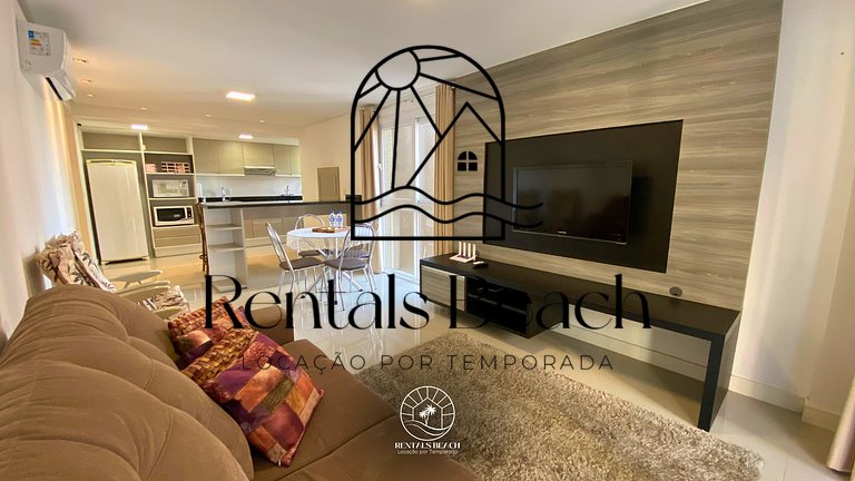 Apto 2 Quartos a 300m do Mar em Torres | Rentals Beach