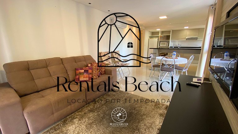 Apto 2 Quartos a 300m do Mar em Torres | Rentals Beach