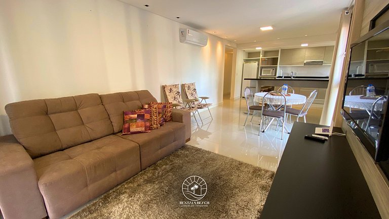 Apto sofisticado a 300m do mar – Quatro Praças