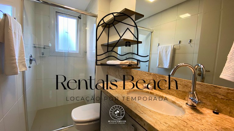 Apto 2 Quartos a 300m do Mar em Torres | Rentals Beach