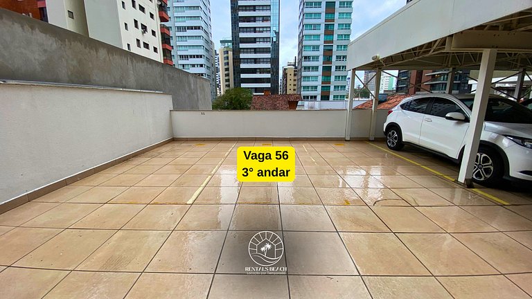 Apto a 300m do mar próximo e do lado Quatro Praças