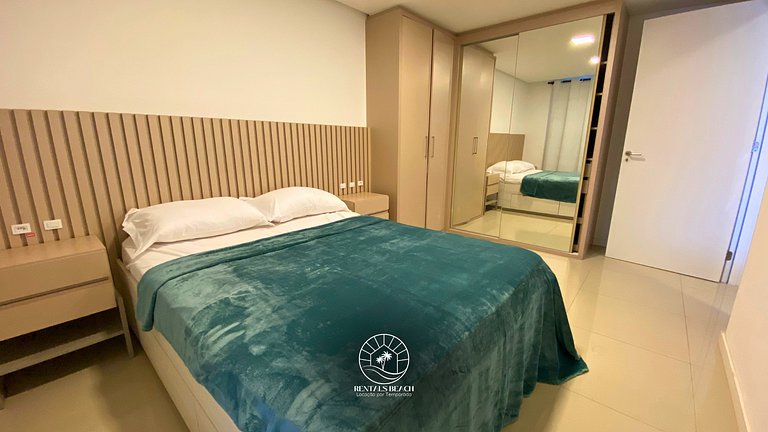 Conforto abeira mar | menos de 100m da praia