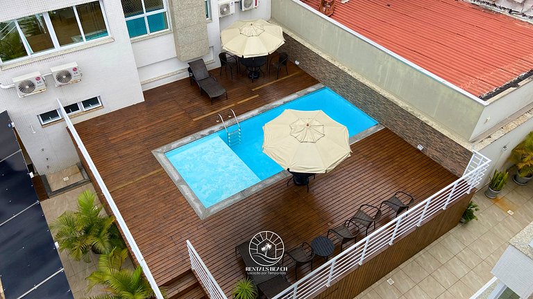 Conforto abeira mar | menos de 100m da praia