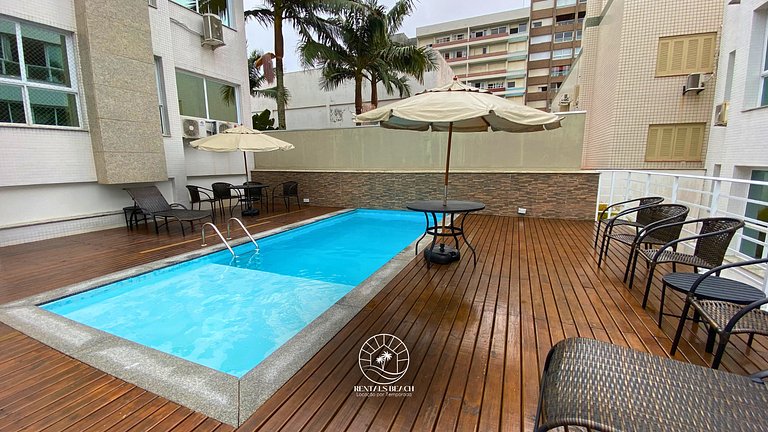 Conforto abeira mar | menos de 100m da praia