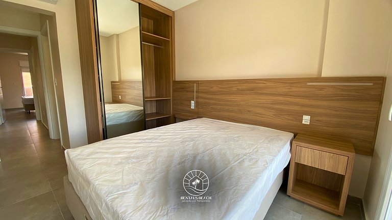 Apto novo de 2 quartos em Torres a 200m do mar