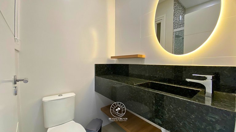 Apto novo de 2 quartos em Torres a 200m do mar