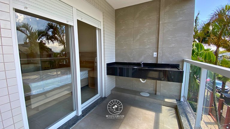 Apto novo de 2 quartos em Torres a 200m do mar