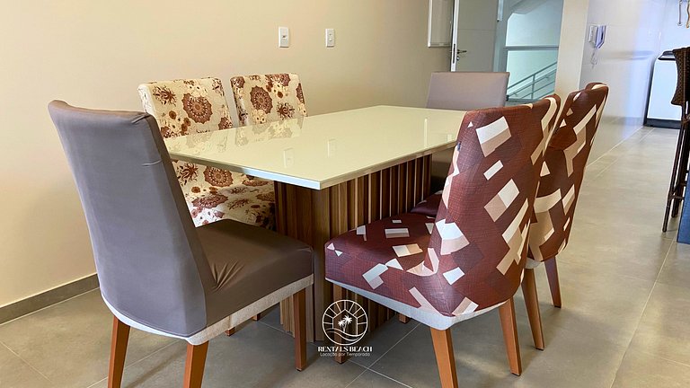 Apto novo de 2 quartos em Torres a 200m do mar