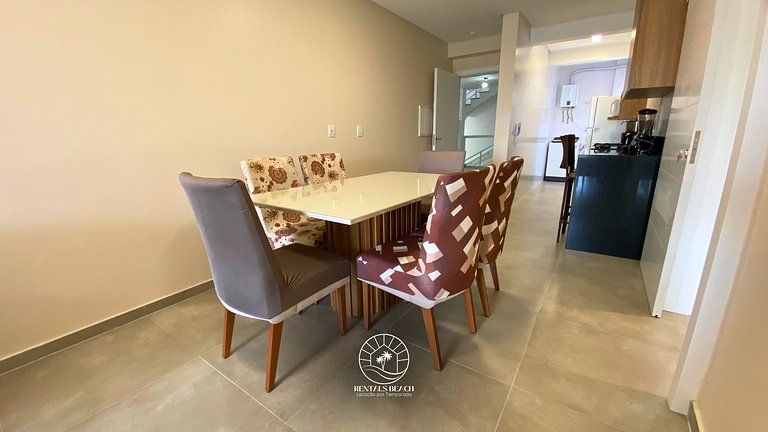 Apto novo de 2 quartos em Torres a 200m do mar