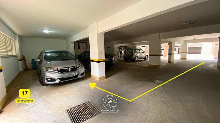 Cobertura com e 3 suítes a 350mts do mar