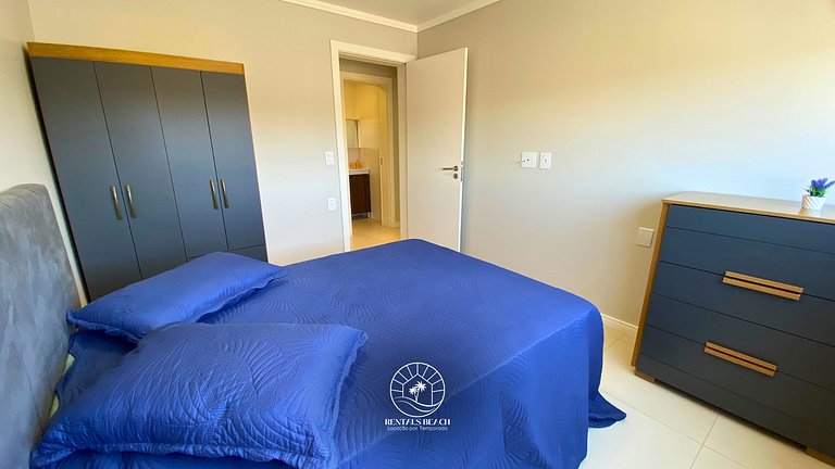 Vista incrível e três quartos no centro de Torres