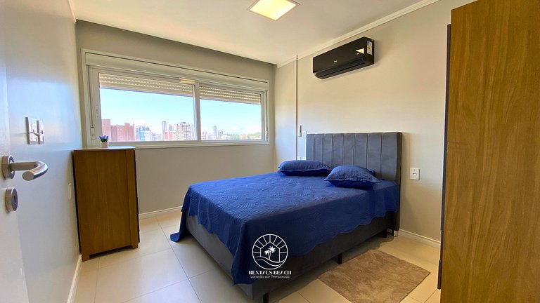 Vista incrível e três quartos no centro de Torres