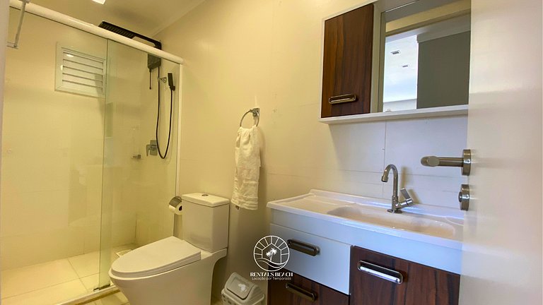 Vista incrível e três quartos no centro de Torres