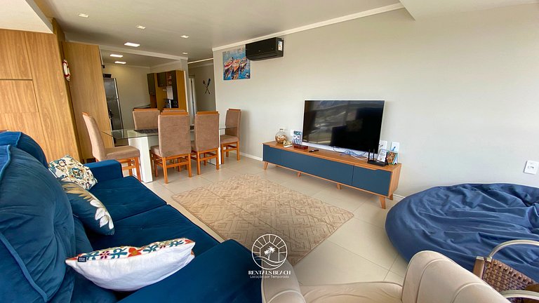 Vista incrível e três quartos no centro de Torres