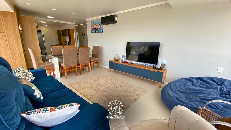 Vista incrível e três quartos no centro de Torres