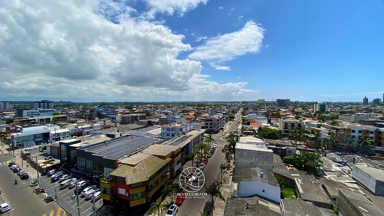 Vista incrível e três quartos no centro de Torres