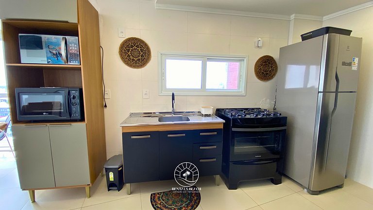 Vista incrível e três quartos no centro de Torres