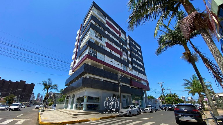 Vista incrível e três quartos no centro de Torres