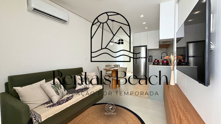Studio Praia da Cal Torres com Piscina | Rentals Beach