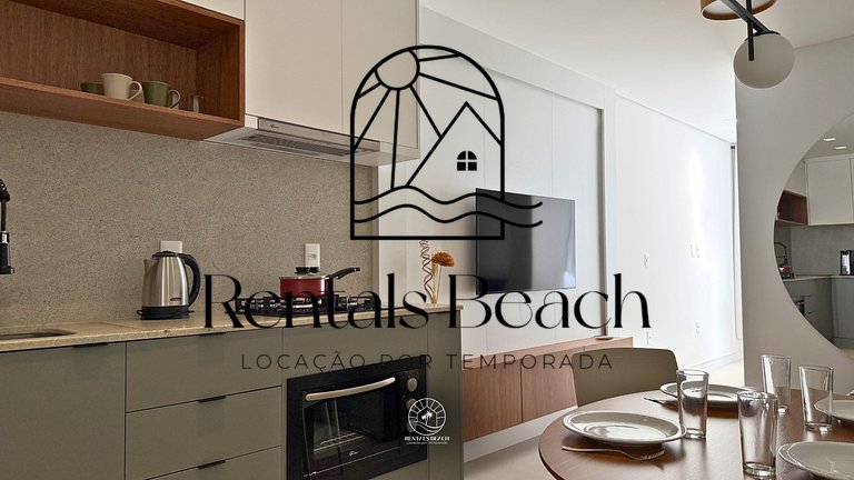 Studio Praia da Cal Torres com Piscina | Rentals Beach