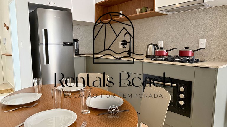 Studio Praia da Cal Torres com Piscina | Rentals Beach