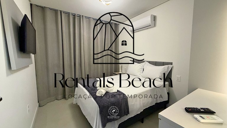 Studio Praia da Cal com Piscina Torres | Rentals Beach
