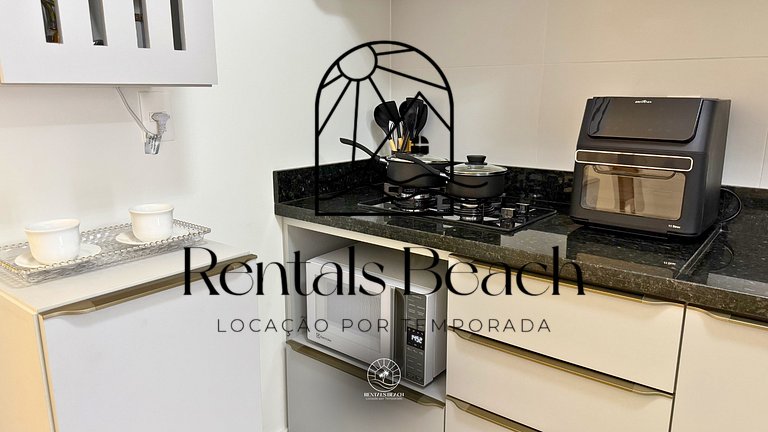 Studio Praia da Cal com Piscina Torres | Rentals Beach